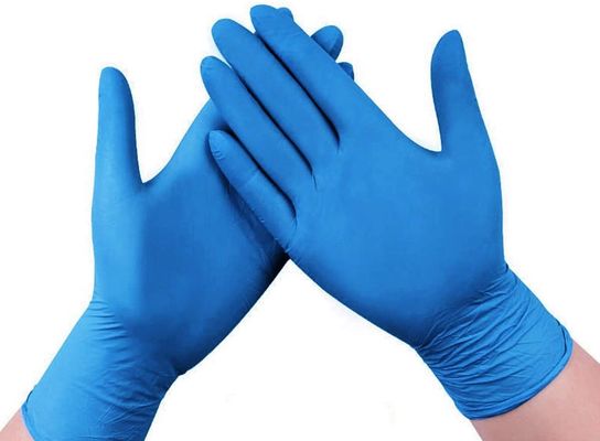 Fully Coated Hot Sale Disposable Blue Heavy Duty Work Examination Industrial Non-Medical Nitrile Gloves