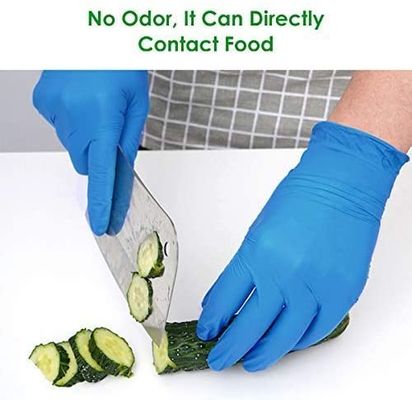 Fully Coated Hot Sale Disposable Blue Heavy Duty Work Examination Industrial Non-Medical Nitrile Gloves