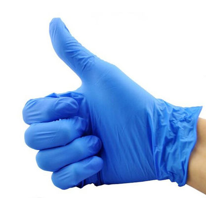 Nitrile Disposable Gloves Comfortable Industrial Blue Rubber Gloves Gloves for Personal Protection with high quality
