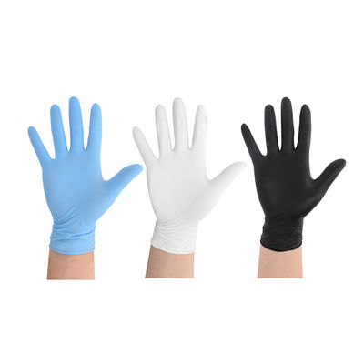 Nitrile Disposable Gloves Comfortable Industrial Blue Rubber Gloves Gloves for Personal Protection with high quality