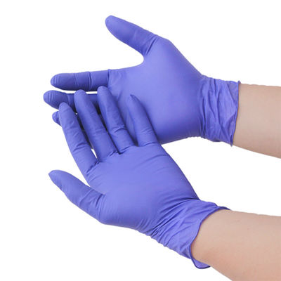 XL Nitrile Disposable Gloves Comfortable Industrial Blue Rubber Gloves Gloves for Personal Protection with high quality