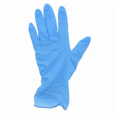 Non Medical AQL1.5 Disposable Nitrile Gloves Chemical Resistance Wholesale Blue Powder Free high quality