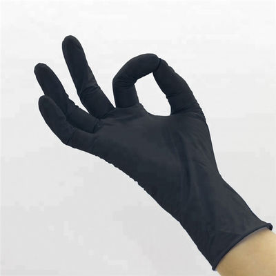 Acid Alkali Resistant Disposable Medical Nitrile Gloves
