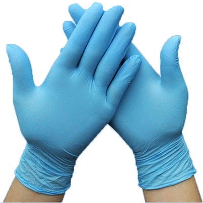 Wholesale Black Powder Free Non-Medical Nitrile Gloves  Disposable NItrile custom nitrile examination gloves