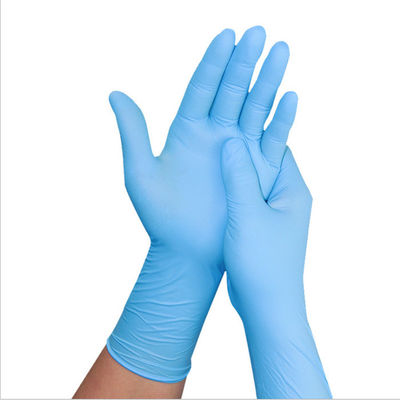 EN455 XL Heavy Duty Blue Nitrile Disposable Gloves
