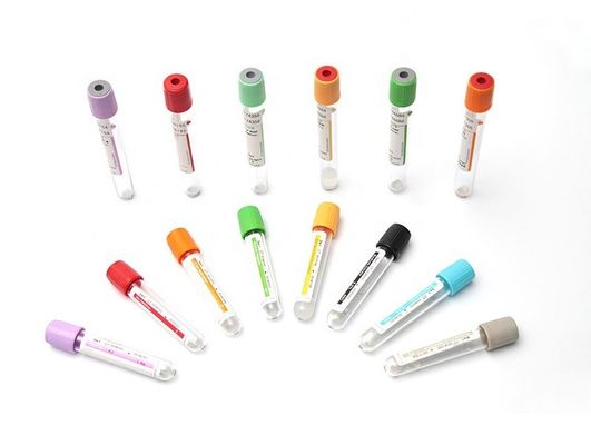 100mm Vacuum Blood Collection Tube , Blood Sample Collection Vials