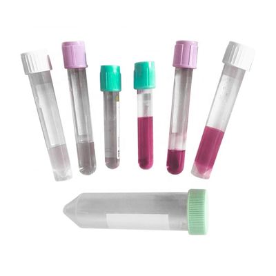 100mm Vacuum Blood Collection Tube , Blood Sample Collection Vials