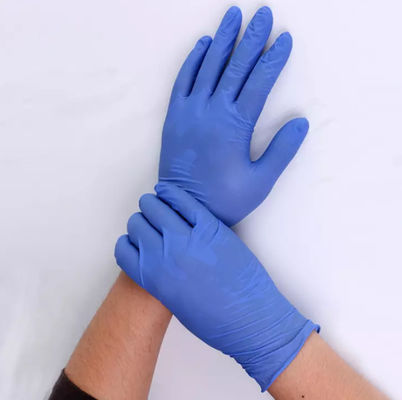 Wholesale Black Powder Free Non-Medical Nitrile Gloves Disposable NItrile custom nitrile examination gloves