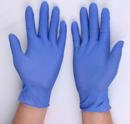 Wholesale Black Powder Free Non-Medical Nitrile Gloves Disposable NItrile custom nitrile examination gloves