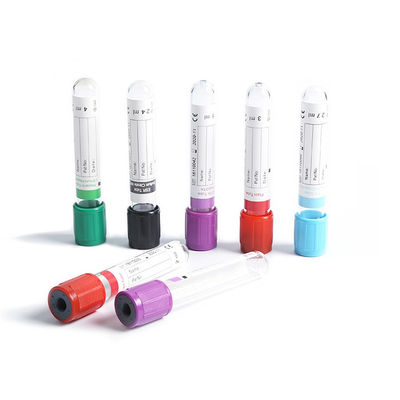 Sterile Vacuum Blood Collection Tube , PET Glass Blood Collection Tubes