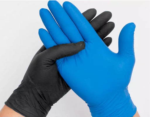 7g Disposable Medical Nitrile Gloves , Disposable Nitrile Examination Gloves