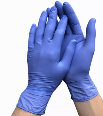7g Disposable Medical Nitrile Gloves , Disposable Nitrile Examination Gloves