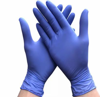 7g Disposable Medical Nitrile Gloves , Disposable Nitrile Examination Gloves