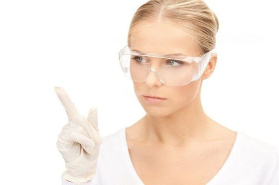 Impact Resistant Medical Protective Goggles , Medical Grade Safety Goggles