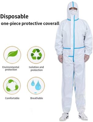 CE FDA PP PE Disposable Medical Isolation Clothing