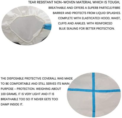 CE FDA PP PE Disposable Medical Isolation Clothing